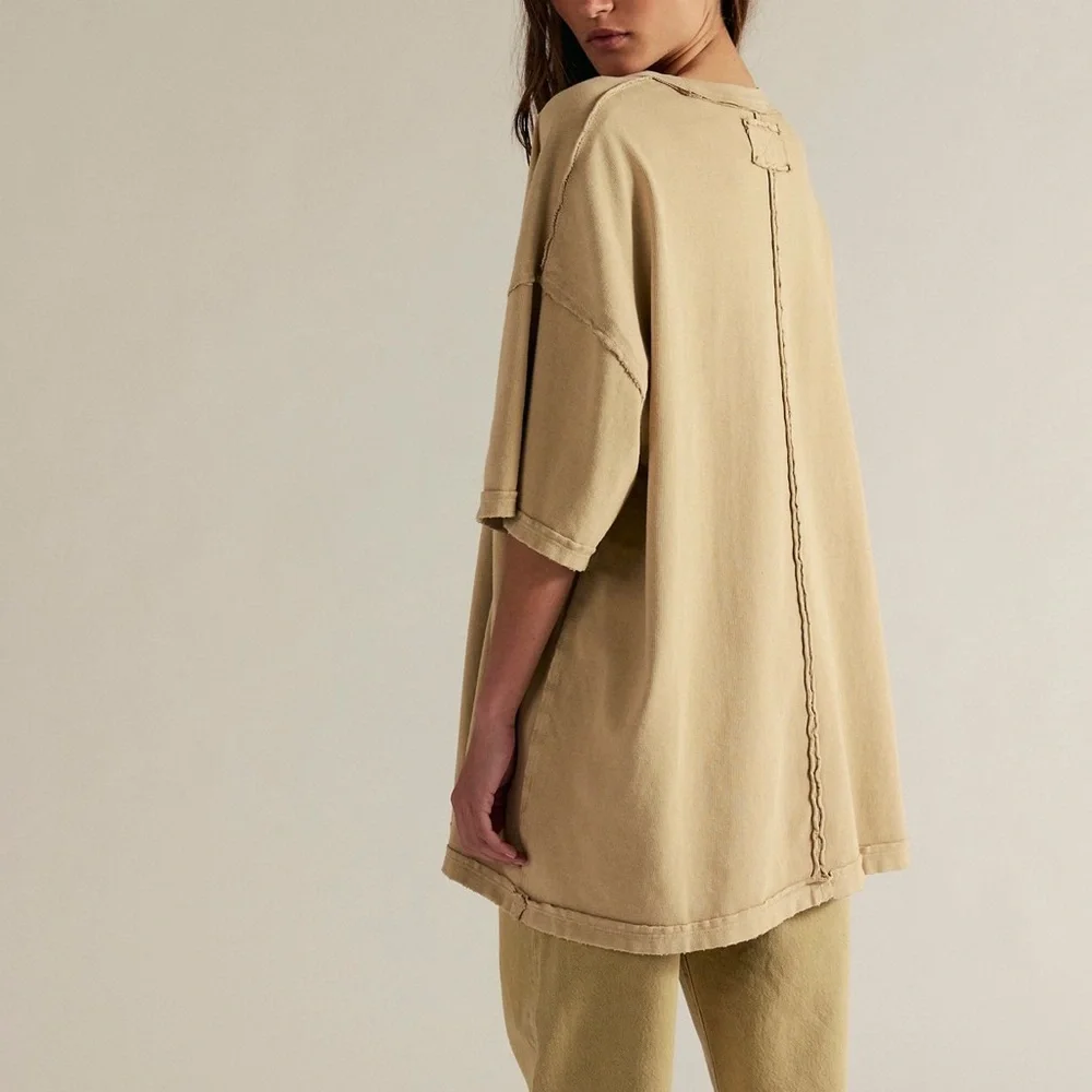 NWOT Free People We the Free Farm Friends Tee- Doe - Picture 3 of 8